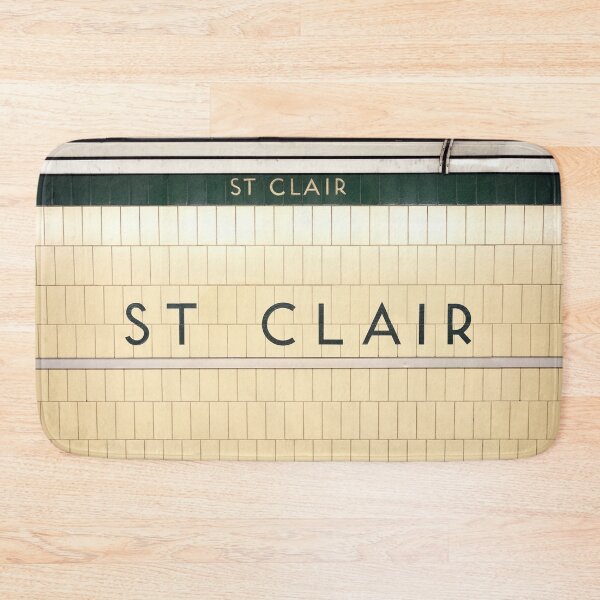Item preview, Toronto St. Clair Subway Station Sign designed and sold by stationtoronto.