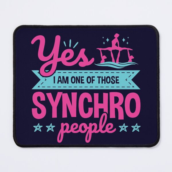 Item preview, Synchronized Swimming Yes I Am One Of Those Synchro People designed and sold by jaygo.