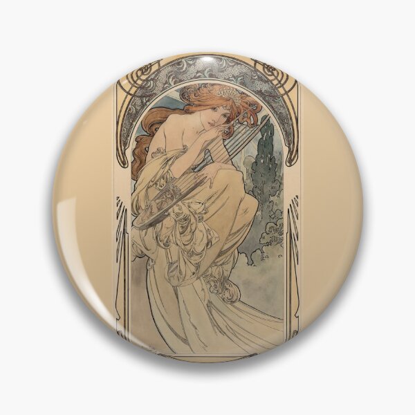Artikelvorschau, Allegorie de la Musique von Alphonse Mucha entworfen und verkauft von RBEnt.
