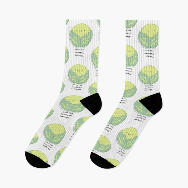 Item preview, Ditch The Emotional Cabbage Food Pun designed and sold by ZestyFruit.