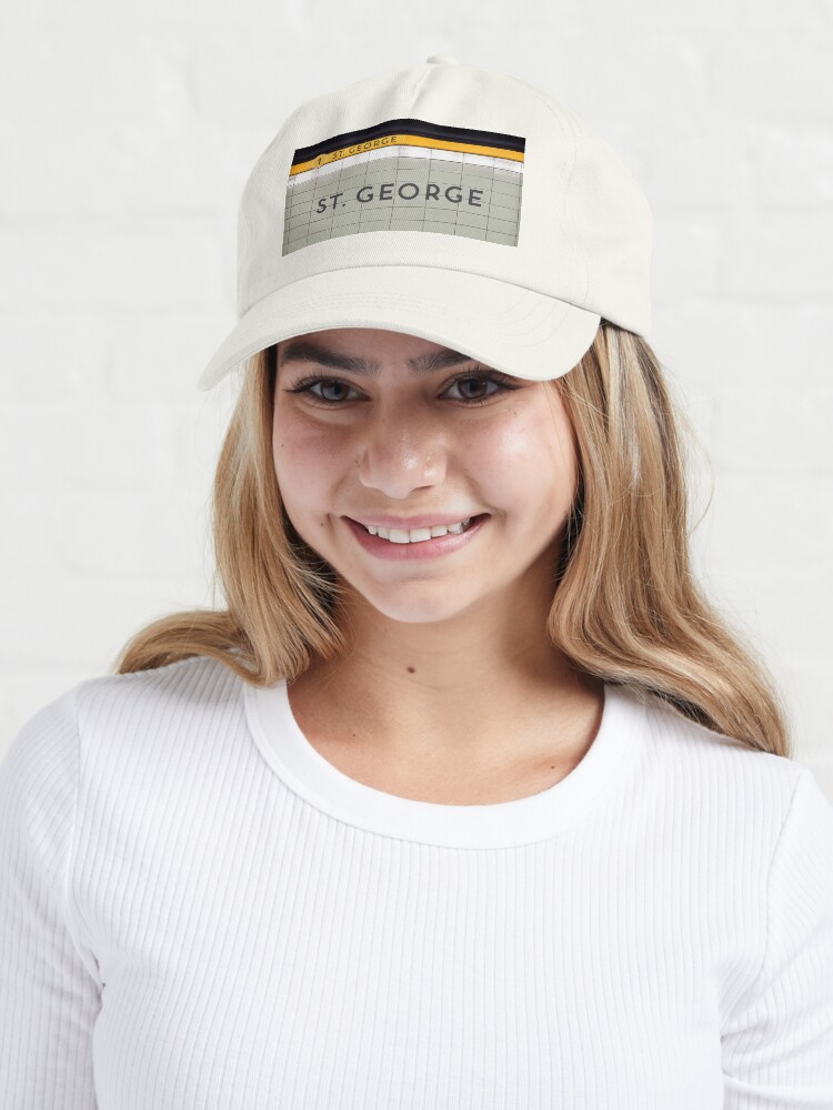 Alternate view of Toronto St. George Line 1 Subway Sign Cap