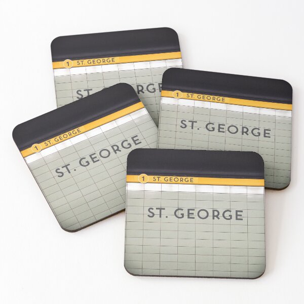 Item preview, Toronto St. George Line 1 Subway Sign designed and sold by stationtoronto.