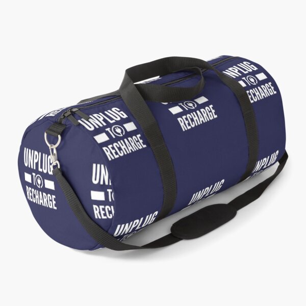 Item preview, Unplug to recharge - Motivational Social Media Detox Gift designed and sold by mayamay0.