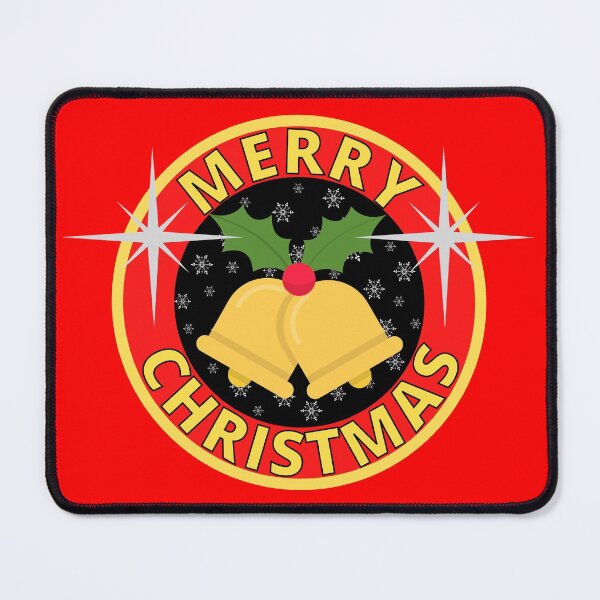 Item preview, Merry Christmas Round Bell designed and sold by JockArts.