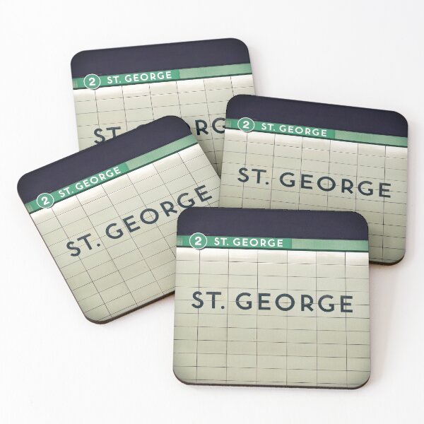 Item preview, Toronto St. George Subway Sign Line 2 designed and sold by stationtoronto.