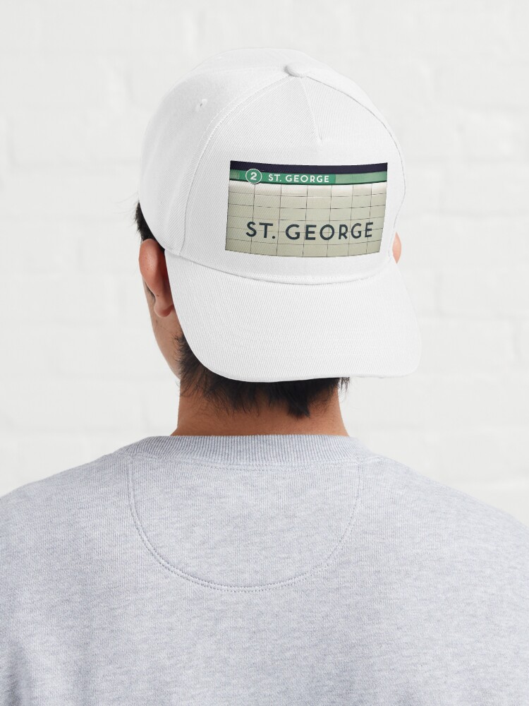 Thumbnail 4 of 7, Cap, Toronto St. George Subway Sign Line 2 designed and sold by stationtoronto.