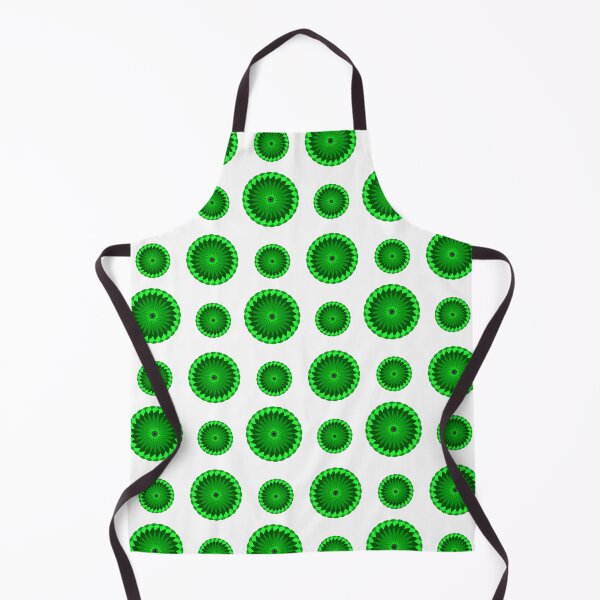 Item preview, Green Geometrical Flower designed and sold by Midnightviera.