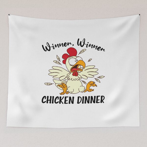 Item preview, Winner, Winner, Chicken Dinner | Thanksgiving (Light) designed and sold by the-krisney-way.