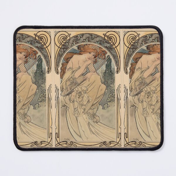 Item preview, Allegorie de la Musique by Alphonse Mucha   designed and sold by RBEnt.