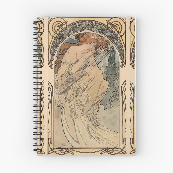 Item preview, Allegorie de la Musique de Alphonse Mucha designed and sold by RBEnt.
