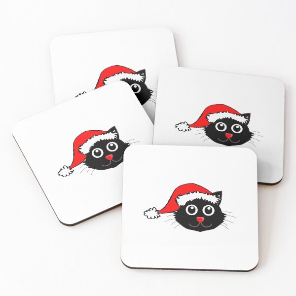 Item preview, Black Cat christmas light tshirt funny cat lover christmas designed and sold by midodesign20.