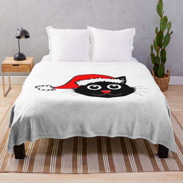 Item preview, Black Cat christmas light tshirt funny cat lover christmas designed and sold by midodesign20.