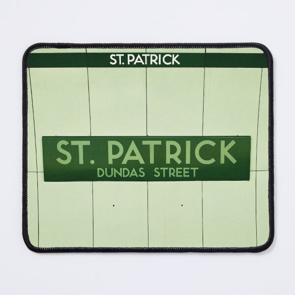Item preview, St. Patrick Toronto Subway Sign designed and sold by stationtoronto.