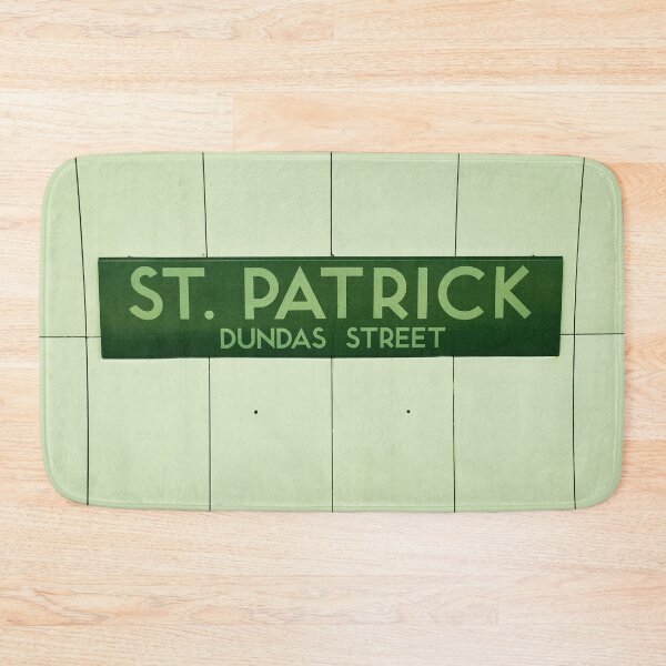 Item preview, St. Patrick Toronto Subway Sign designed and sold by stationtoronto.