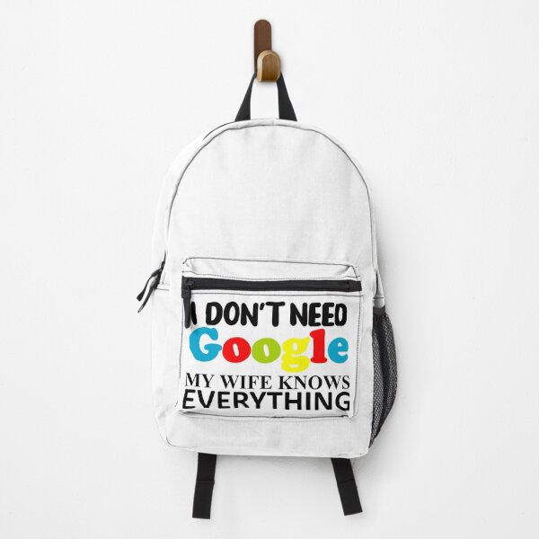 Item preview, I DON'T NEED GOOGLE MY WIFE KNOWS EVERYTHING -1 designed and sold by sama-stylish.