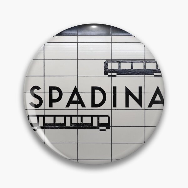 Item preview, Toronto Spadina Subway Station Sign designed and sold by stationtoronto.