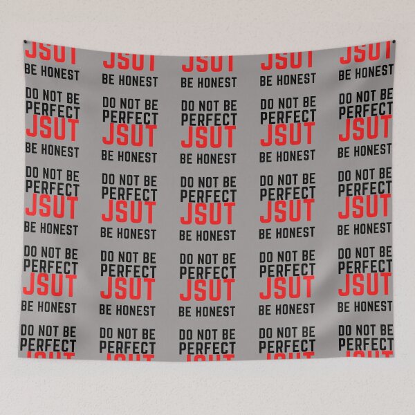Item preview, DO NOT BE PERFECT JUST BE HONEST,QUOTES, TYPOGRAPHY DESIGN designed and sold by Reddiamond3 ⭐⭐⭐⭐⭐.
