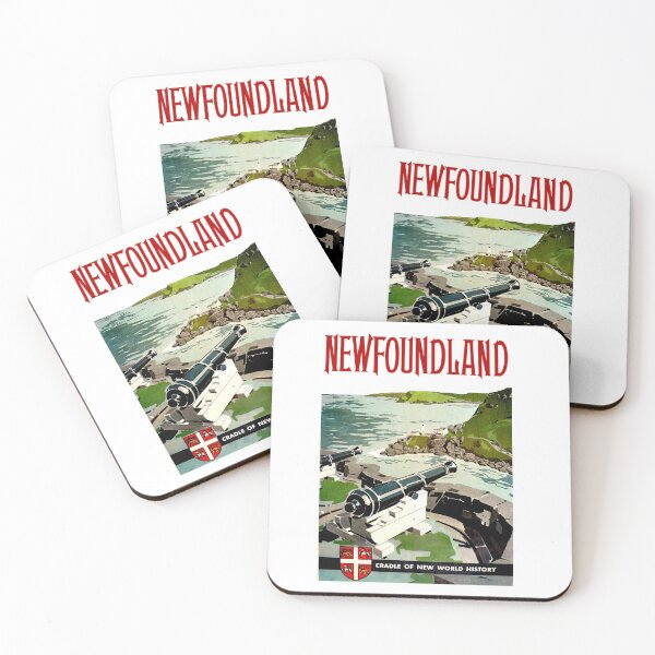 Item preview, NEWFOUNDLAND : Vintage Travel Advertising Print designed and sold by posterbobs.