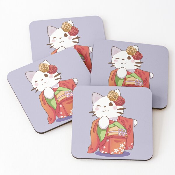 Item preview, Kawaii Kimono Cat designed and sold by Kawaii-Bappa.