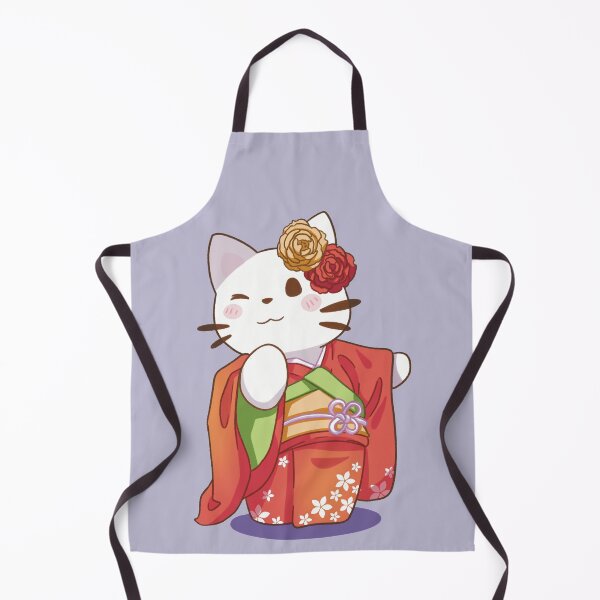Item preview, Kawaii Kimono Cat designed and sold by Kawaii-Bappa.