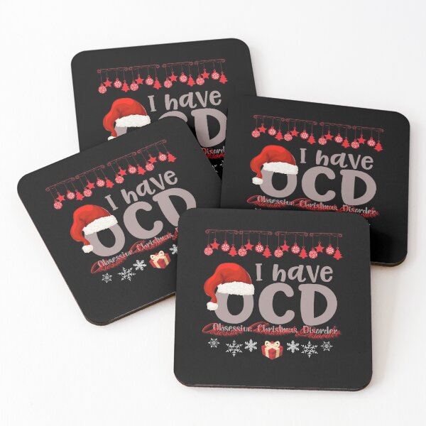 Item preview, Merry christmas, i have OCD Obsessive Christmas Disorder designed and sold by haledesign21.