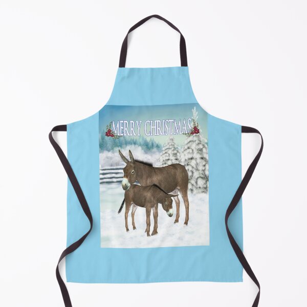 Item preview, Christmas Donkeys, mare and foal designed and sold by LoneAngel.