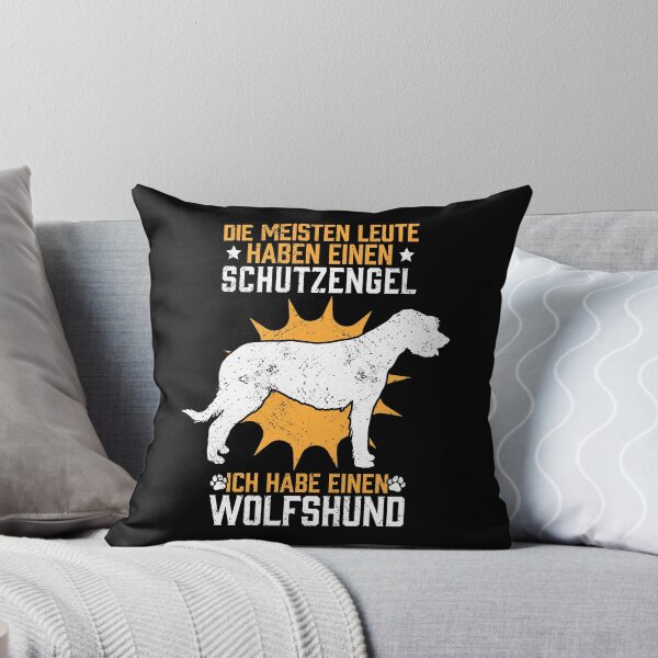 Artikelvorschau, Irischer Wolfshund Schutzengel Windhund Wolfhound entworfen und verkauft von madgrfx.