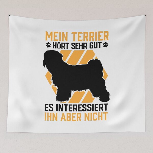 Item preview, My Tibetan Terrier hears well Tibetan dog designed and sold by madgrfx.