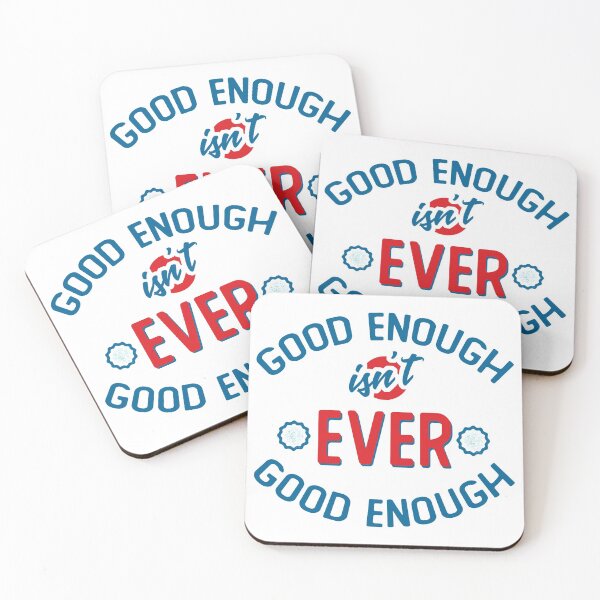 Item preview, Motivational Gym Quote Good Enough isn't ever Good Enough designed and sold by wingstar.