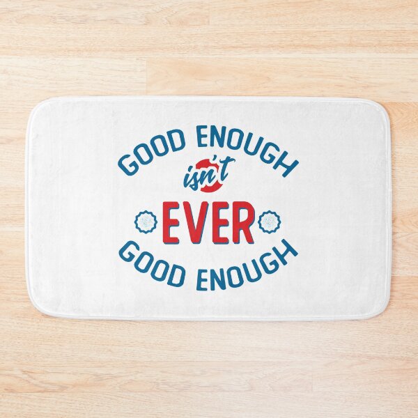 Item preview, Motivational Gym Quote Good Enough isn't ever Good Enough designed and sold by wingstar.