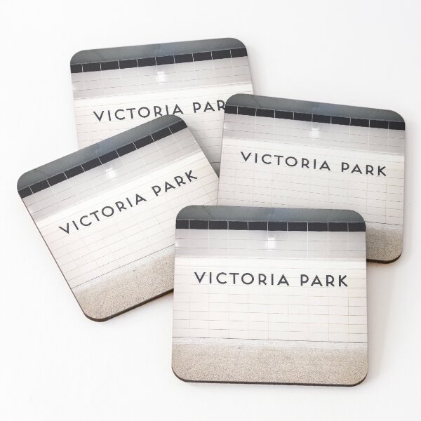 Item preview, Toronto Subway Station Sign Victoria Park designed and sold by stationtoronto.