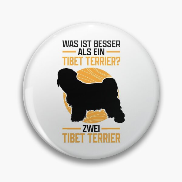 Item preview, Two Tibetan Terriers are better Tibetan dog designed and sold by madgrfx.