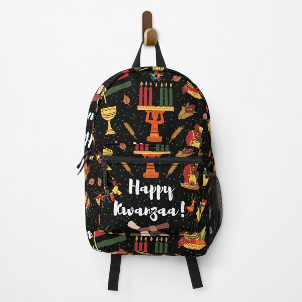 Item preview, Happy Kwanzaa African American cultural holiday celebrations design with a black background designed and sold by mark-taylor.