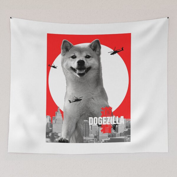 Item preview, Dogezilla Doge Meme For Funny Dog Lovers In Japanese - Dogezilla designed and sold by lodarohit.