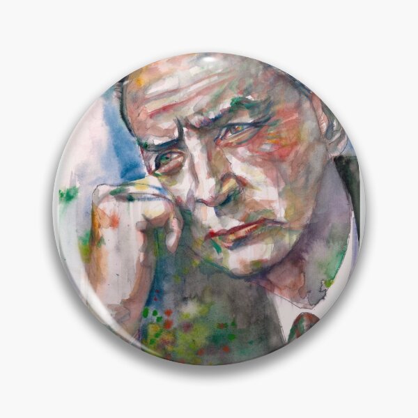 Item preview, NABOKOV VLADIMIR - watercolor portrait .4 designed and sold by lautir.