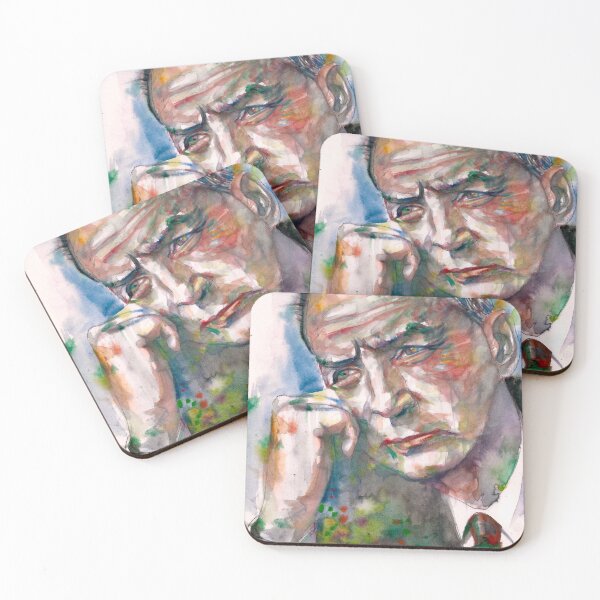 Item preview, NABOKOV VLADIMIR - watercolor portrait .4 designed and sold by lautir.