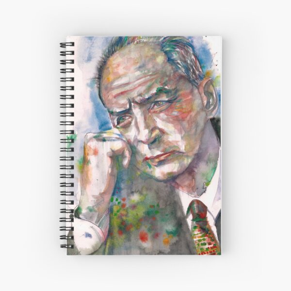 Item preview, NABOKOV VLADIMIR - watercolor portrait .4 designed and sold by lautir.