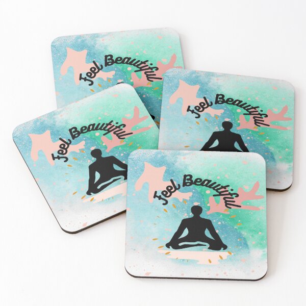 Item preview, Feel Beautiful for Yoga Lovers - Motivational designed and sold by SheetalMourya.