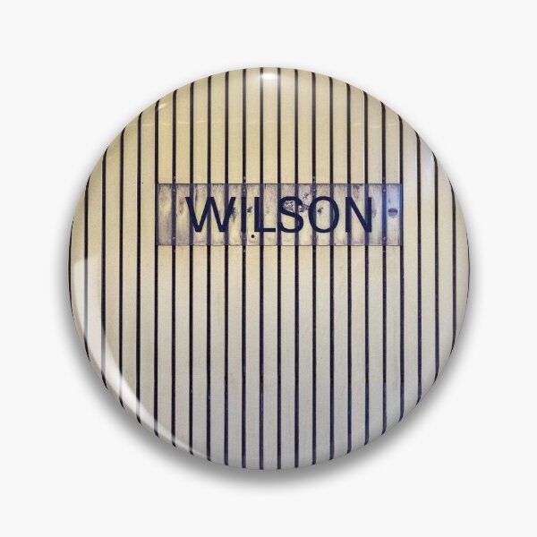 Item preview, Wilson Toronto Subway Station Sign designed and sold by stationtoronto.
