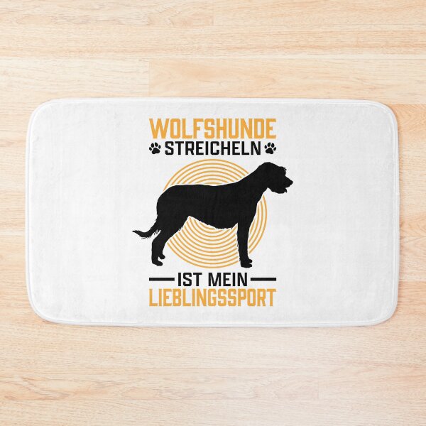Item preview, Irish wolfhound petting greyhound wolfhound designed and sold by madgrfx.