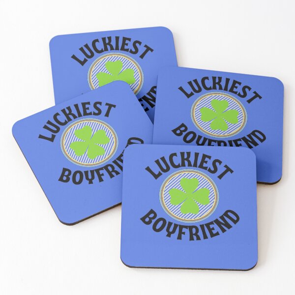 Item preview, Luckiest Boyfriend a Gift Idea for a Boyfriend designed and sold by NelleD.