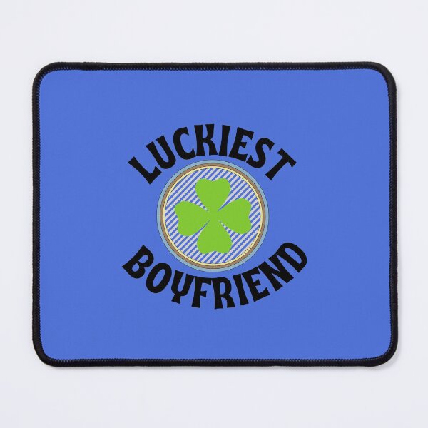 Item preview, Luckiest Boyfriend a Gift Idea for a Boyfriend designed and sold by NelleD.