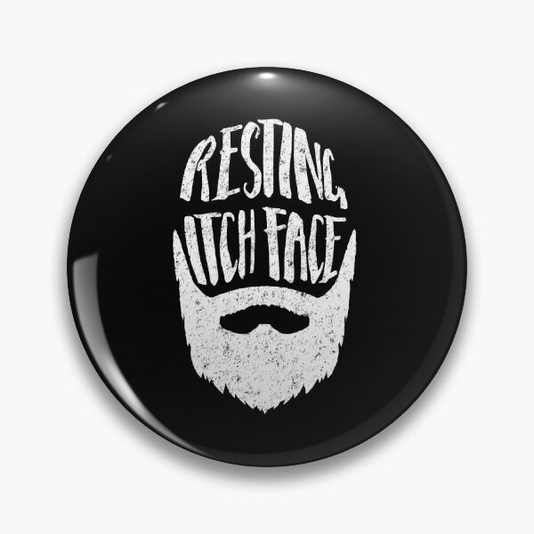 Item preview, Resting Itch face | Funny Beard Quote designed and sold by SpoofTShirts.