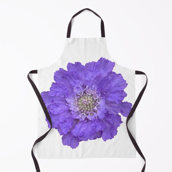 Item preview, Blue Scabious Flower Still Life Floral Photography designed and sold by CottoVerdi.