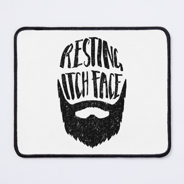 Item preview, Resing Itch face - Funny Beard Quote designed and sold by SpoofTShirts.