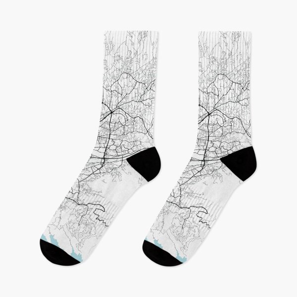 Item preview, Marseille City Map of France - Circle designed and sold by deMAP.
