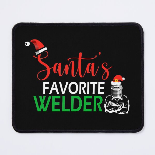 Item preview, funny welding sarcastic offended saying Santa’s Favorite Welder gift Birthday Meme boyfriend girlfriend designed and sold by joygift369.