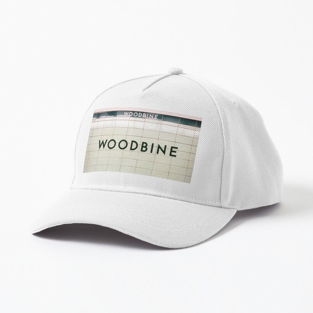 Toronto Subway Station Sign Woodbine Station Cap