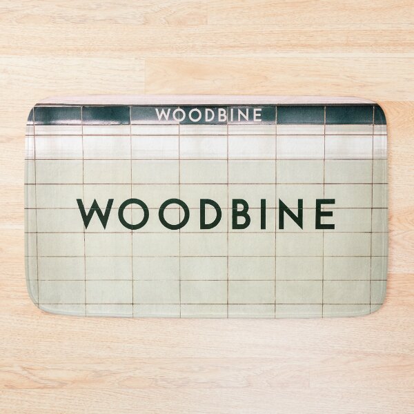 Item preview, Toronto Subway Station Sign Woodbine Station designed and sold by stationtoronto.