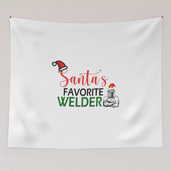 Item preview, funny welding sarcastic offended saying Santa’s Favorite Welder gift Birthday Meme boyfriend girlfriend designed and sold by joygift369.